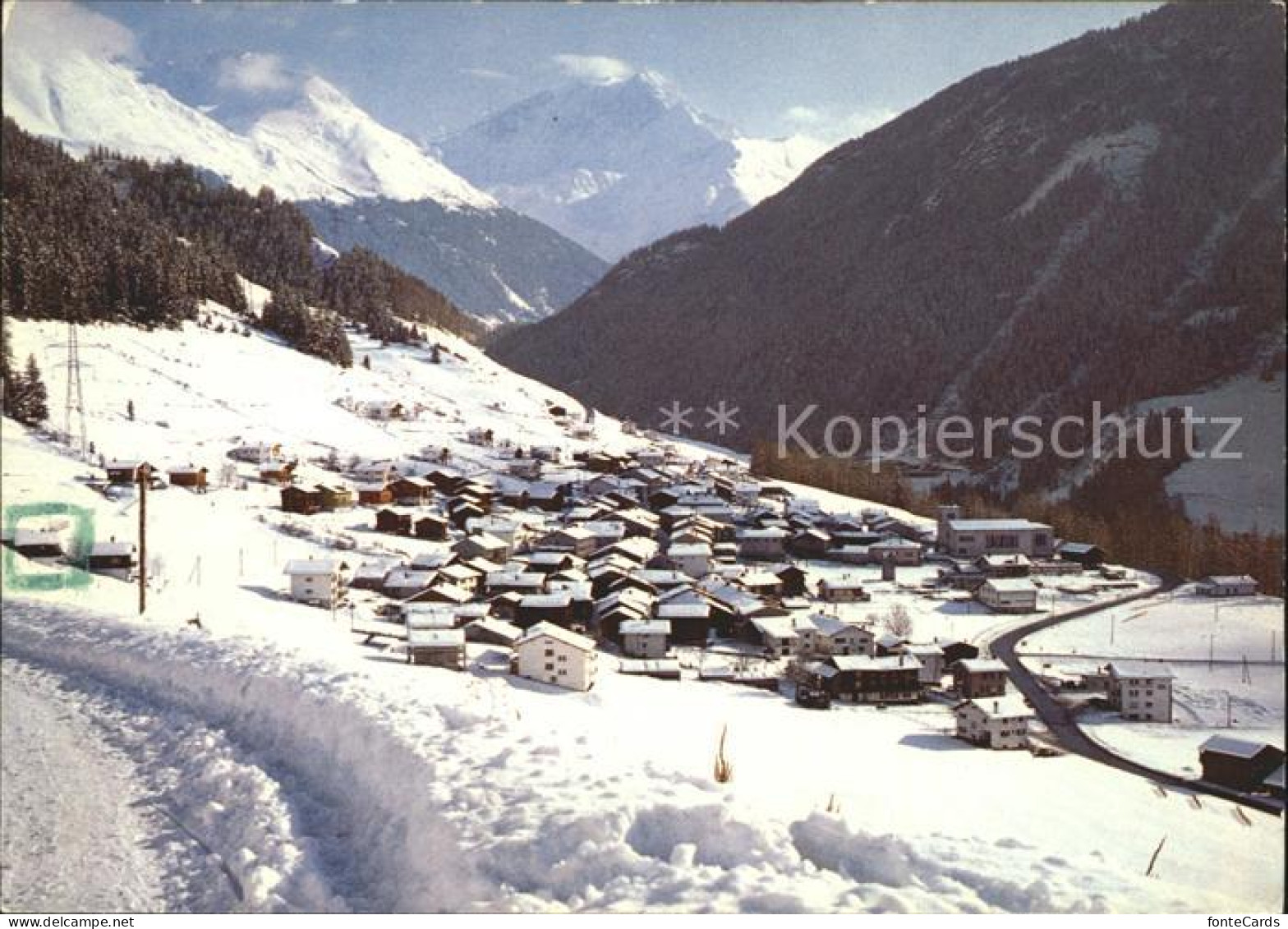 Liddes Valais Mont Vélan