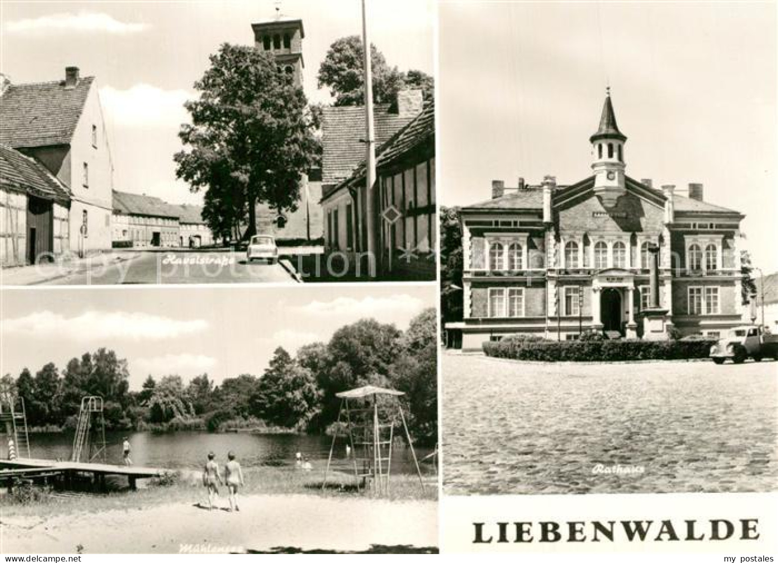 Liebenwalde Havelstrasse Muehlensee Rathaus
