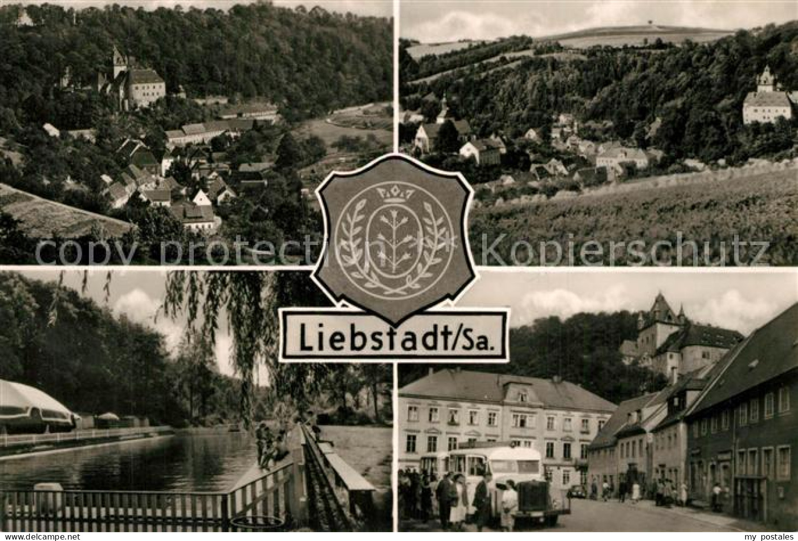 Liebstadt Panorama Schwimmbad Ortspartie