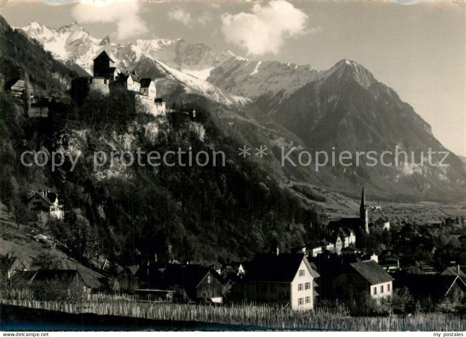 Liechtenstein  Schloss Vaduz