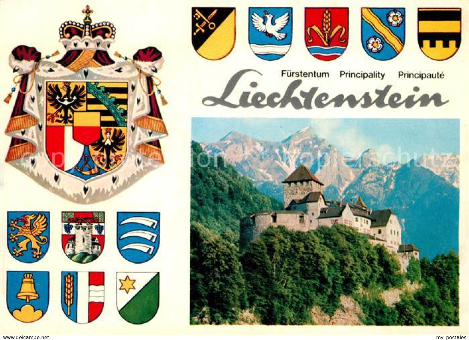 Liechtenstein Schloss Vaduz