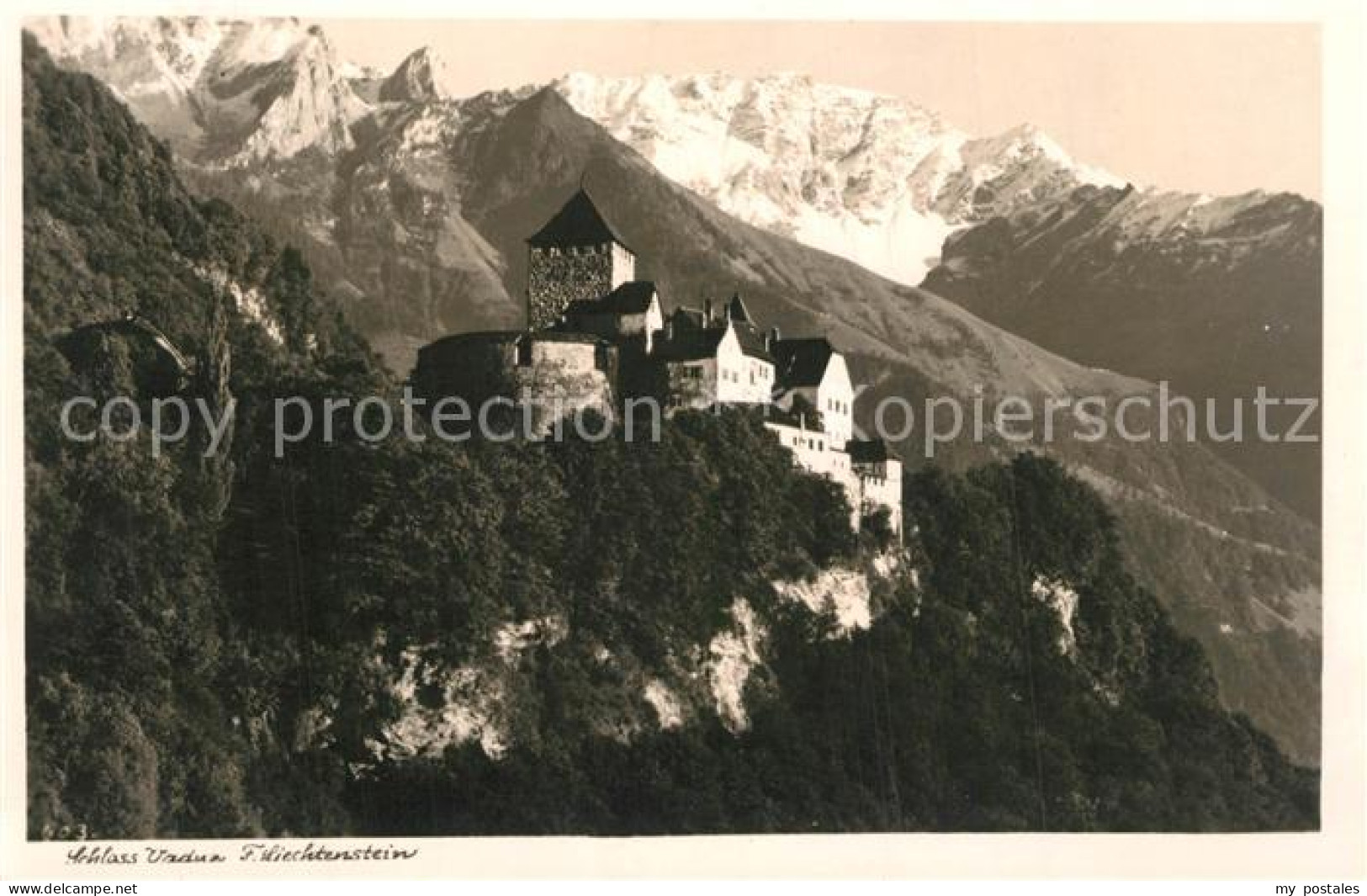 Liechtenstein  Schloss Vaduz