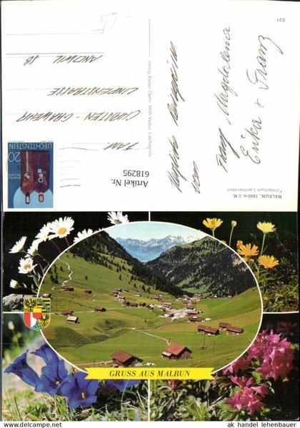 618295,Mehrbild Ak Malbun Fürstentum Liechtenstein Principality of Liechtenstein