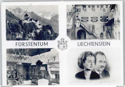 9490 Vaduz - Schloß Vaduz, , Fürst Franz Josef, Fürstin Cina - 51062034
