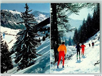 9497 Steg - Steg Sücka Naafkopf Langlaufpiste Winter Skifahrer Steg Valü... - 10191906