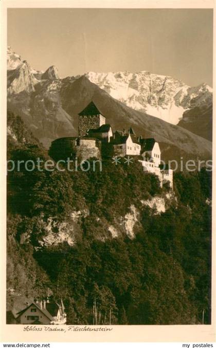 Fuerstentum Liechtenstein Schloss Vaduz