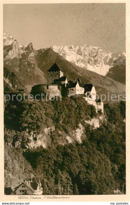 Liechtenstein  Schloss Vaduz