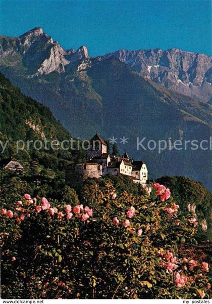 Liechtenstein Schloss Vaduz