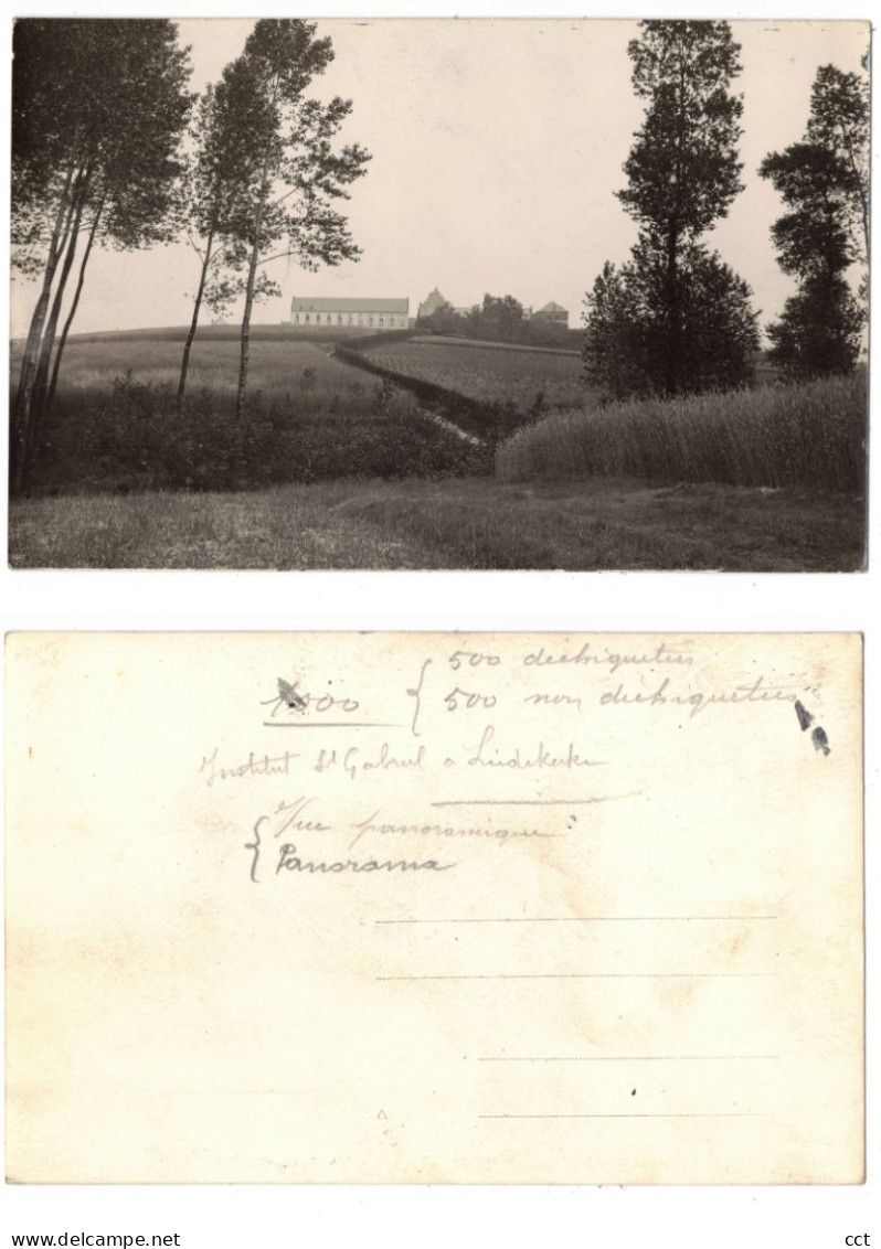 Liedekerke    FOTOKAART   MOEDERKAART   Institut St Gabriël   Vue panoramique