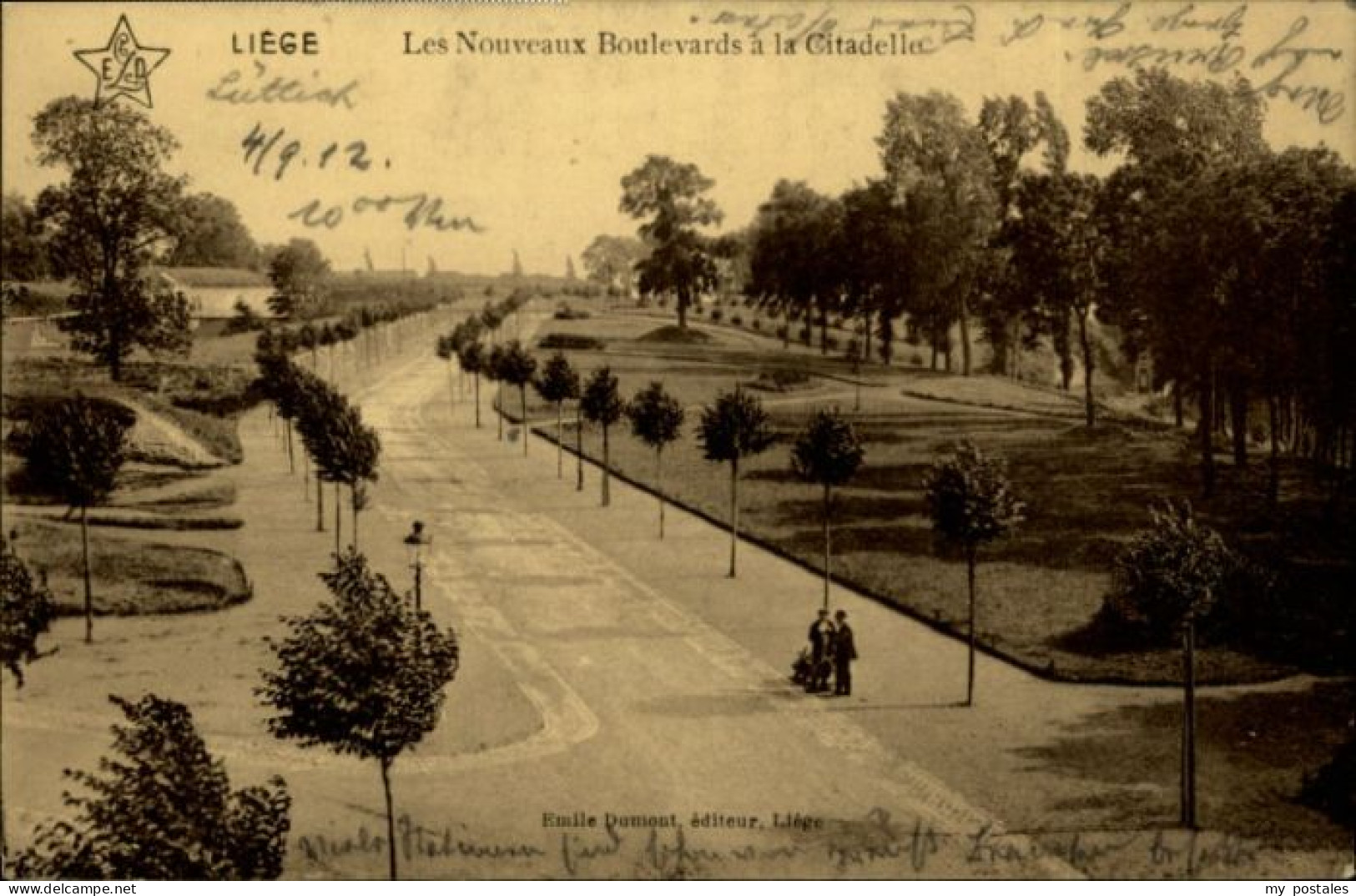 Liege Luettich Liege Boulevard Citadelle
