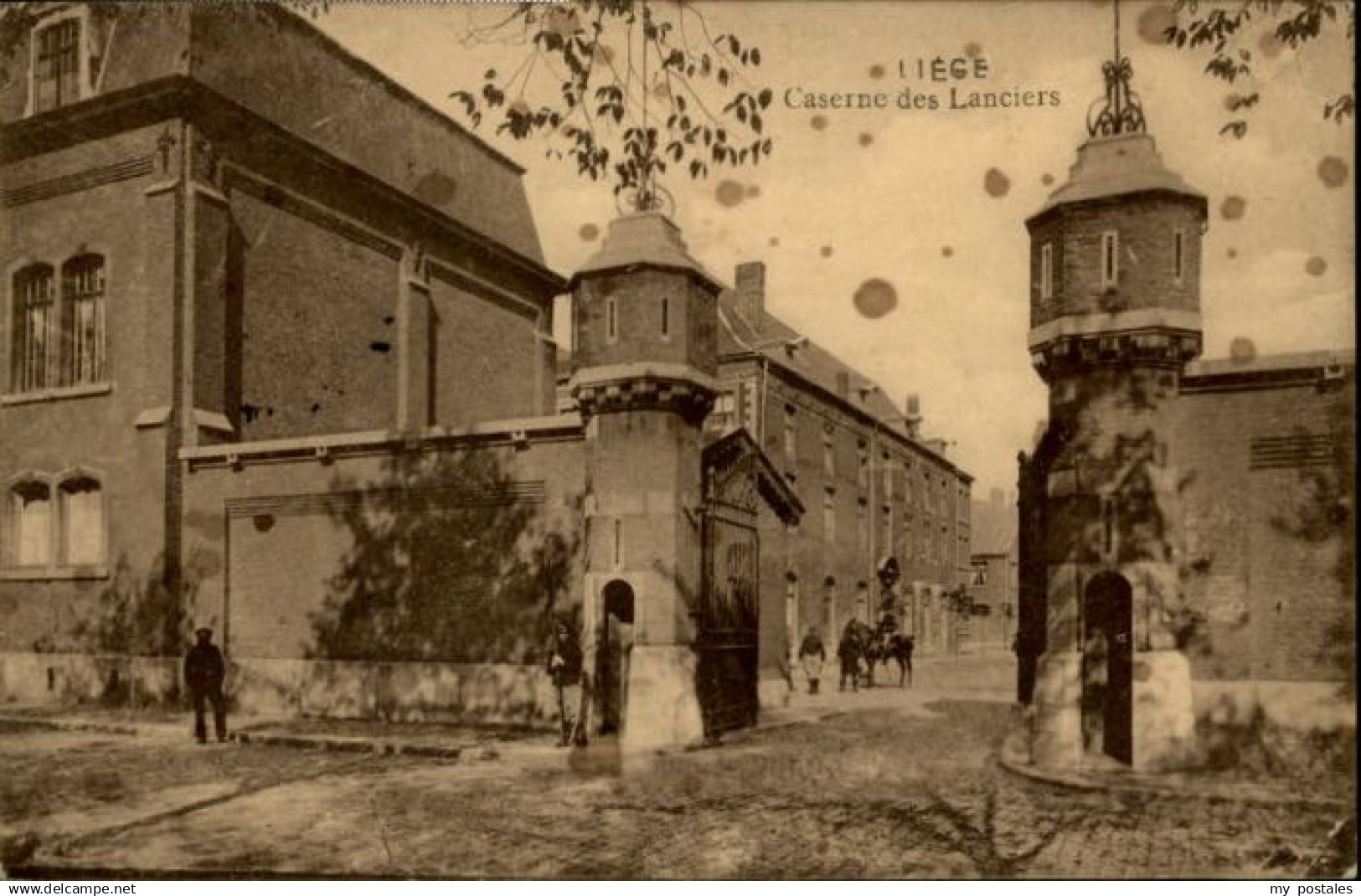 Liege Luettich Liege Caserne Lanciers