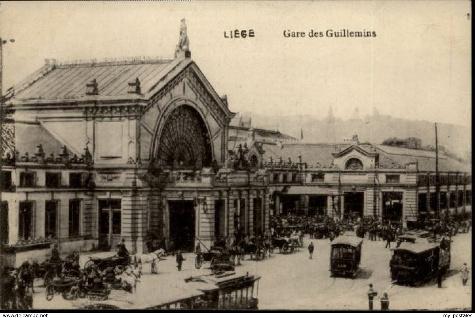 Liege Luettich Liege Gare Guillemins Strassenbahn