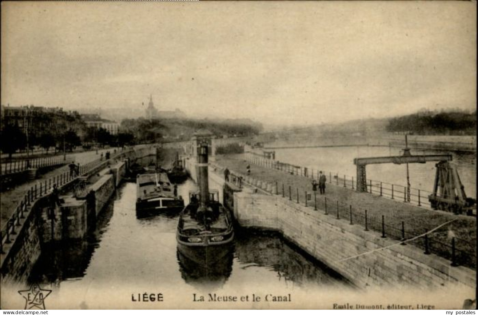 Liege Luettich Liege Meuse Canal
