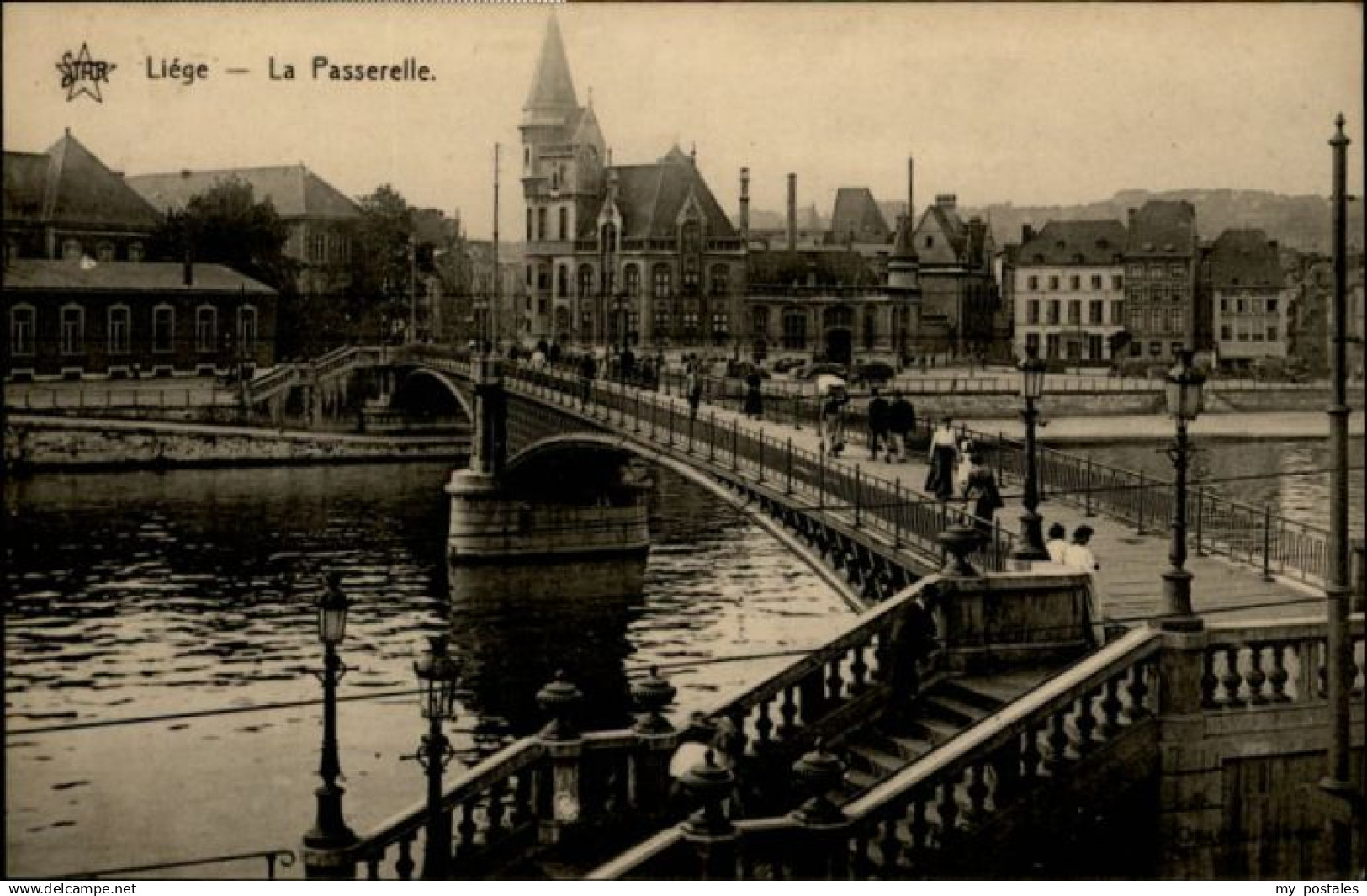 Liege Luettich Liege Passerelle