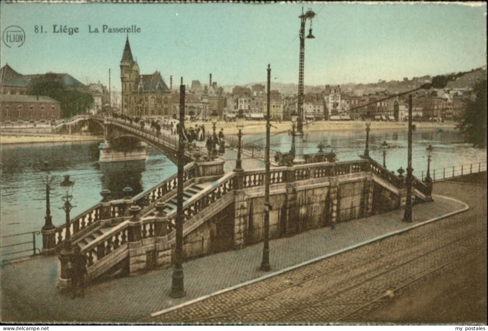 Liege Luettich Liege Passerelle