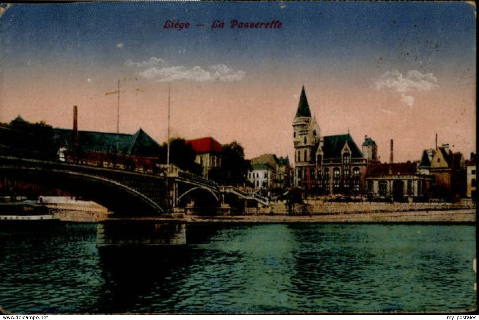 Liege Luettich Liege Passerelle