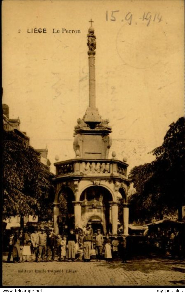 Liege Luettich Liege Perron