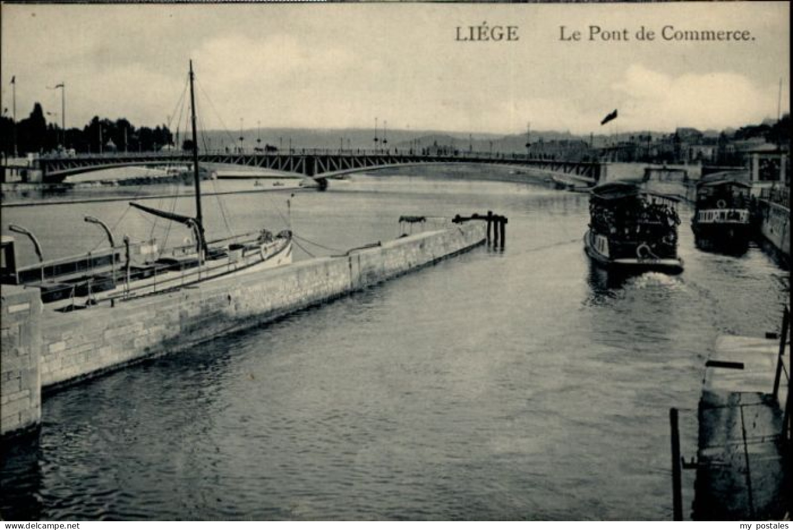 Liege Luettich Liege Pont Commerce