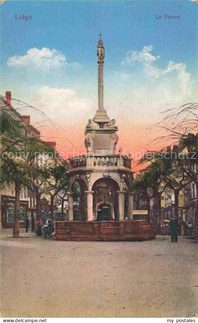 LIEGE  Luettich Luik Belgie Le Perron