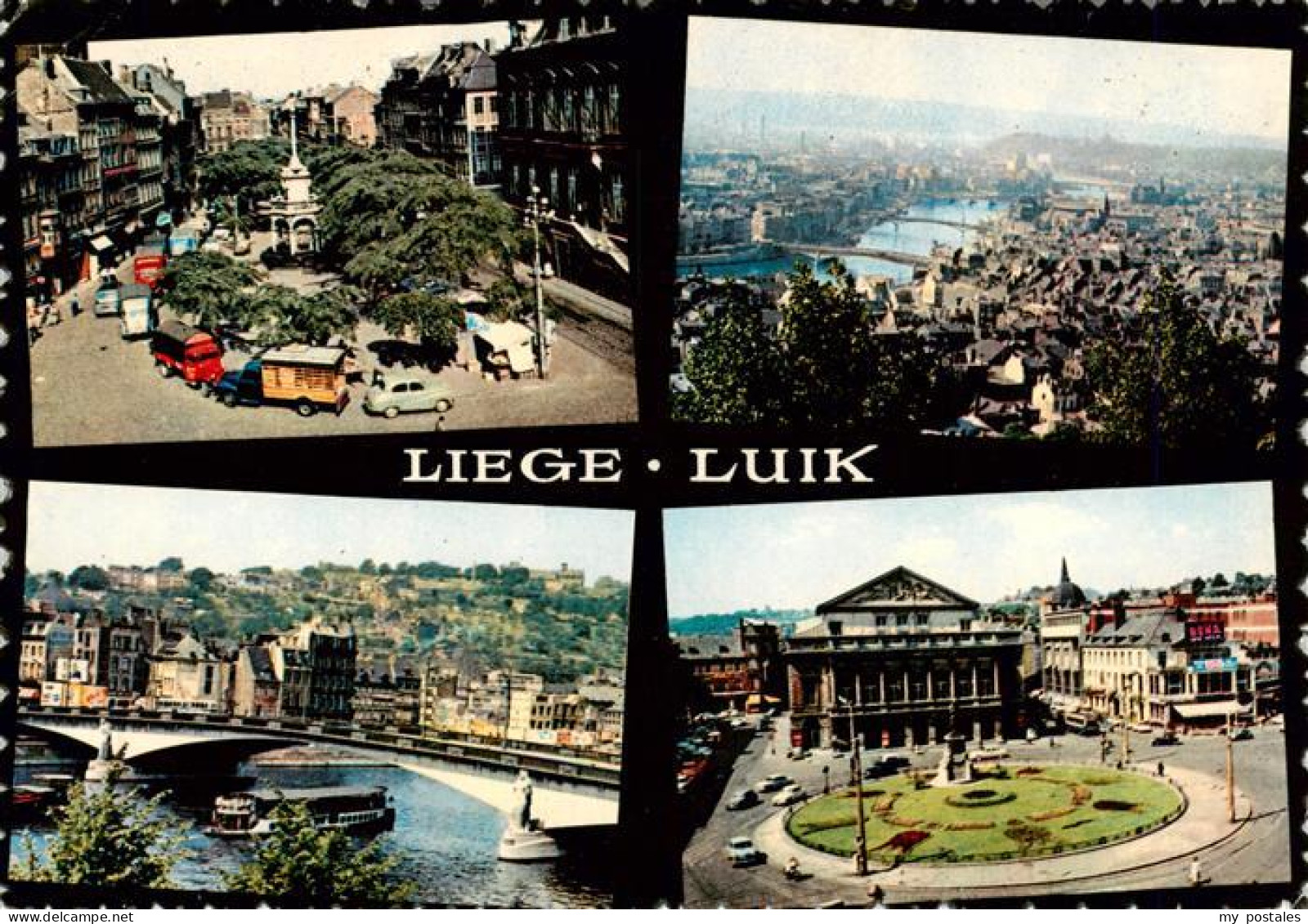 Liege Luettich Luik Belgie Souvenir de Liege Vue partielle
