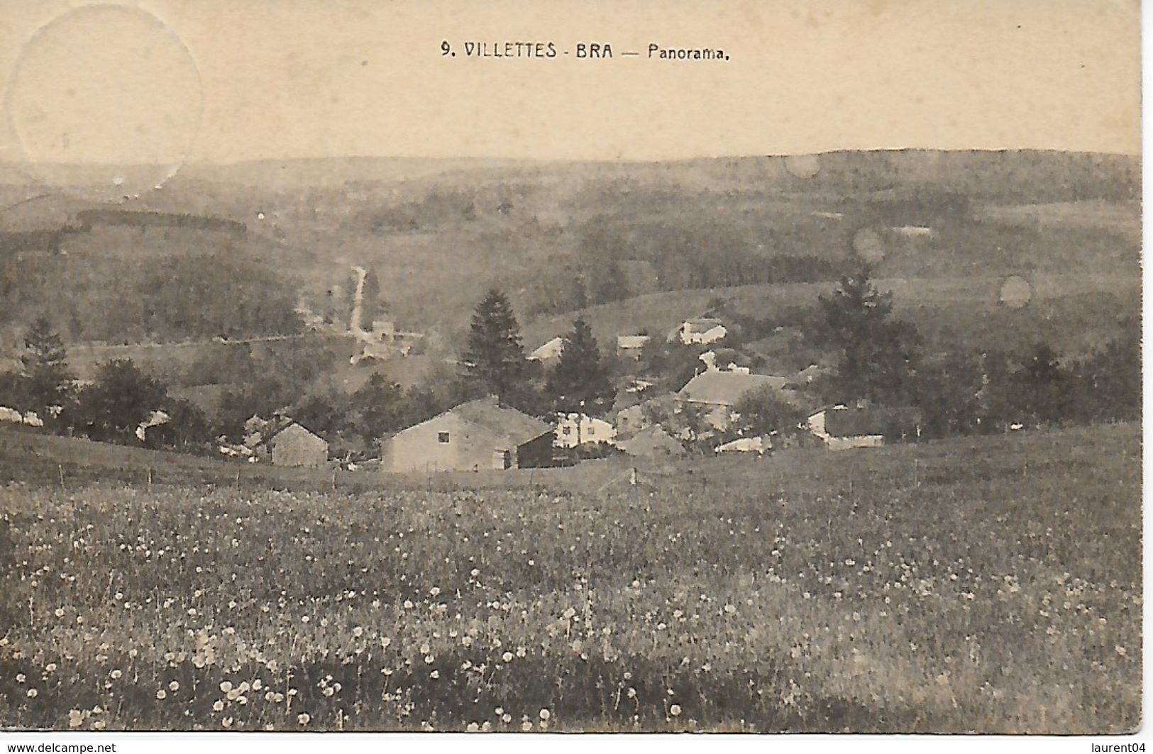 LIERNEUX. BRA.  VILLETTES. PANORAMA