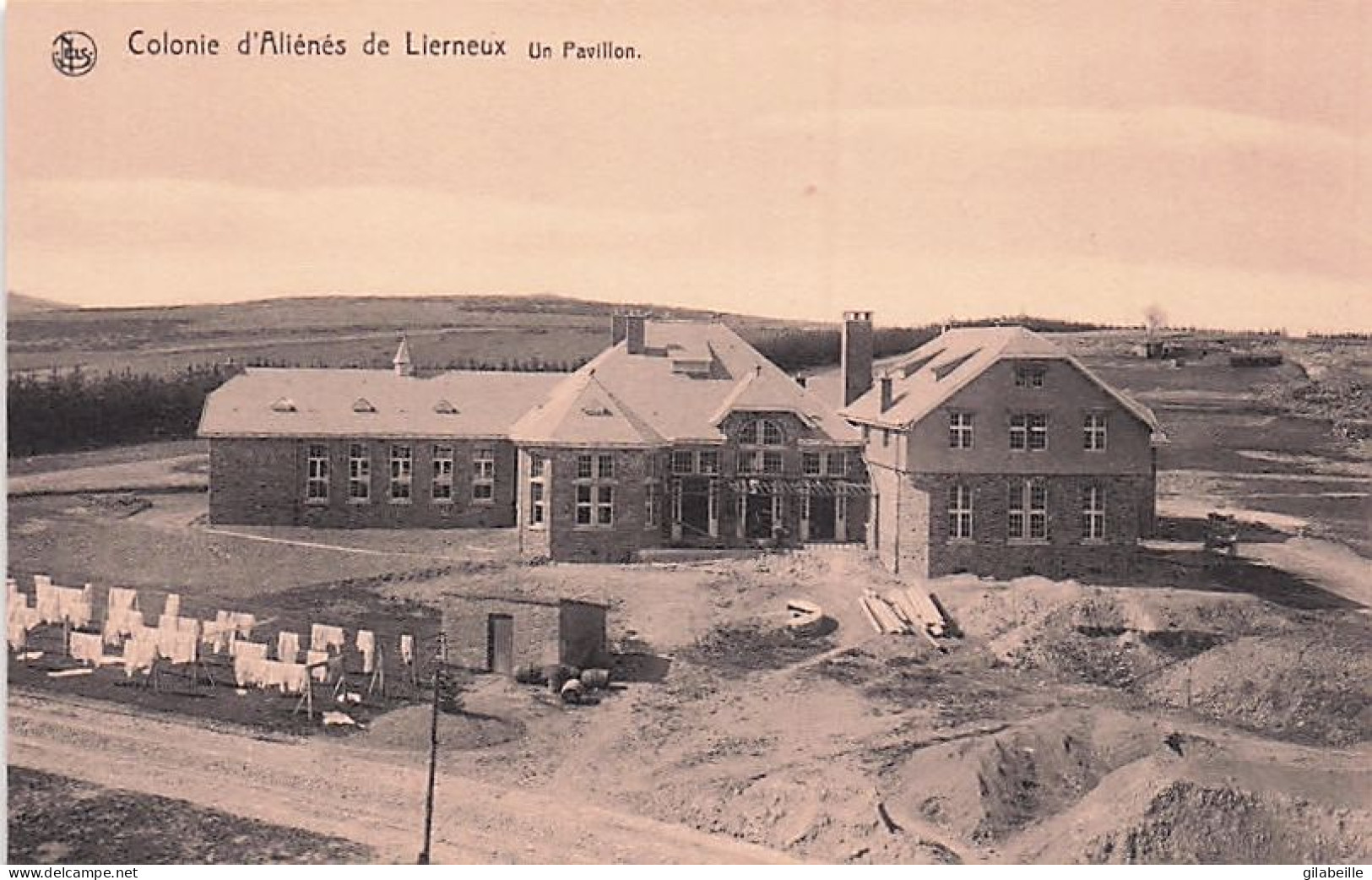LIERNEUX - colonie d'aliénés - un pavillon