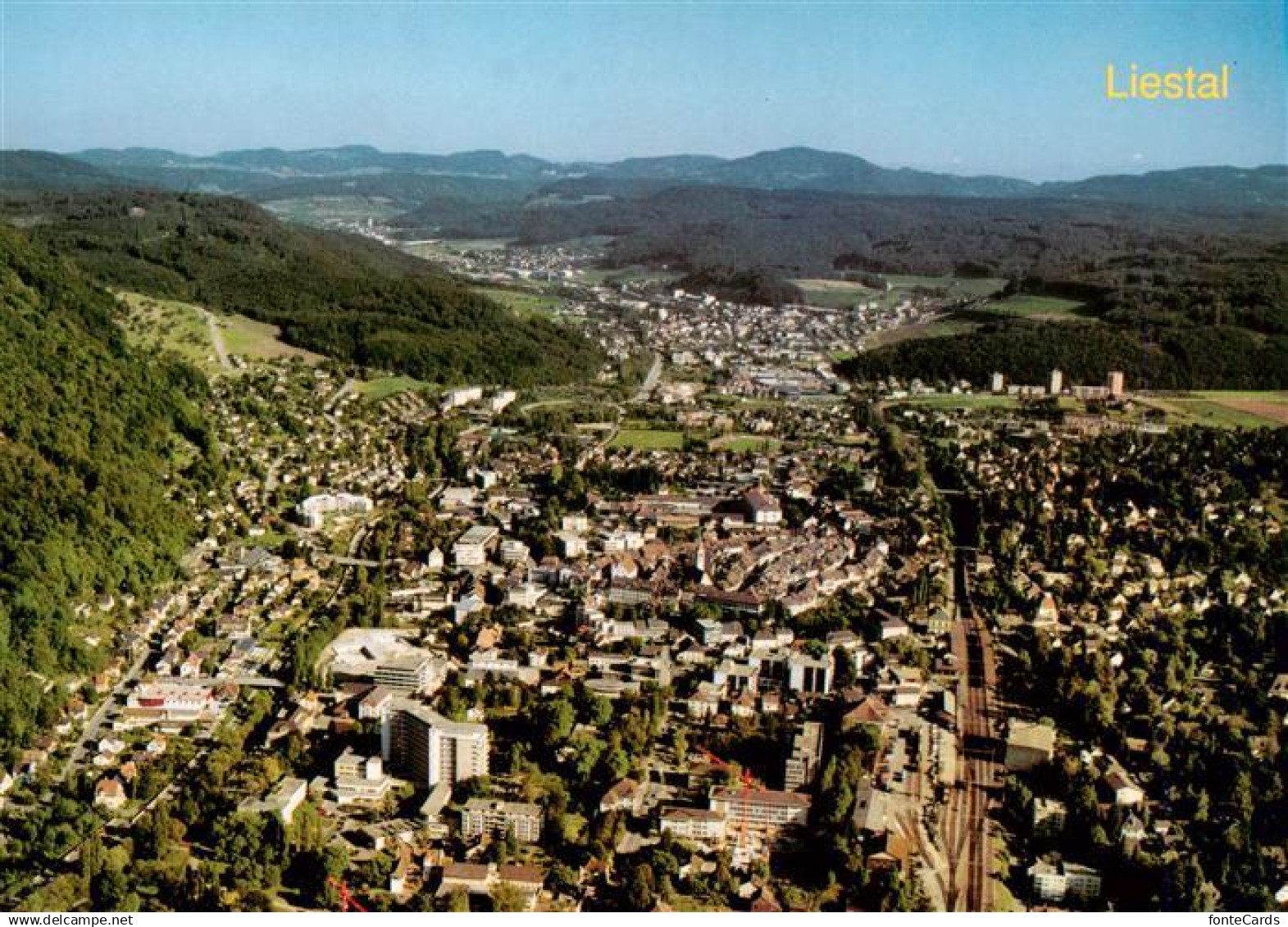 Liestal BL Fliegeraufnahme