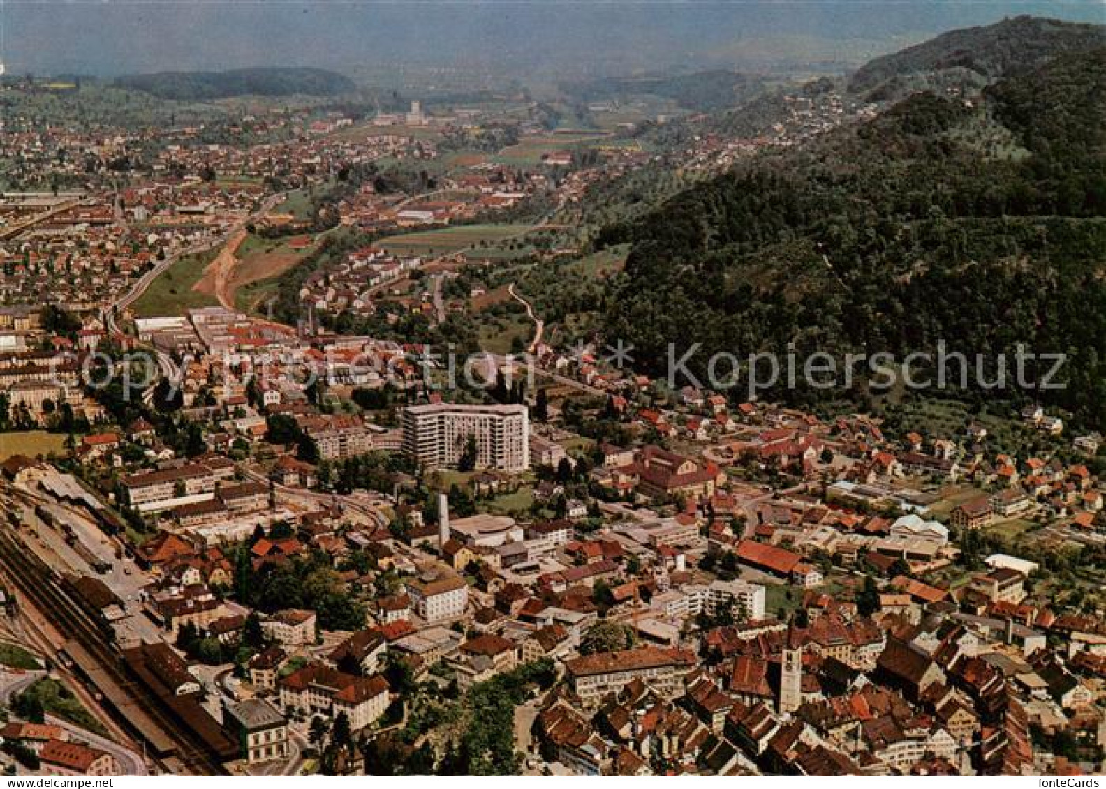 Liestal BL Fliegeraufnahme