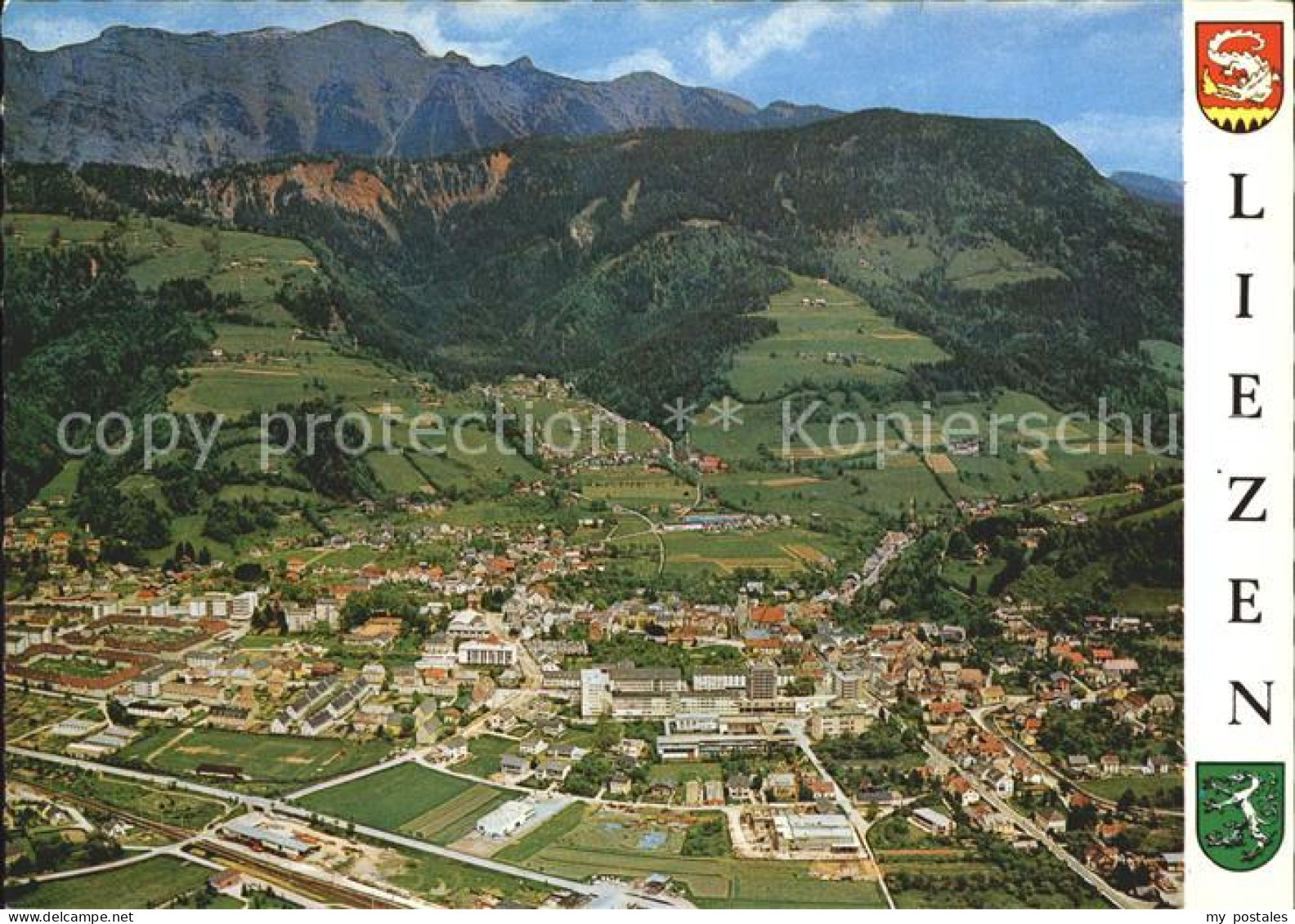 Liezen Steiermark Fliegeraufnahme