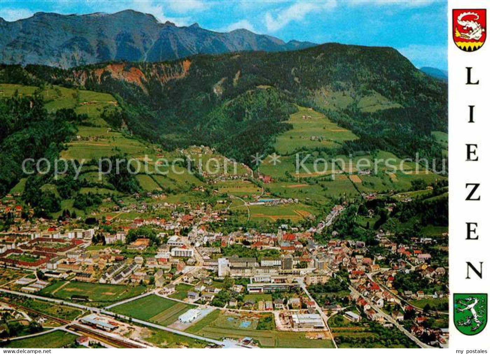 Liezen Steiermark Fliegeraufnahme