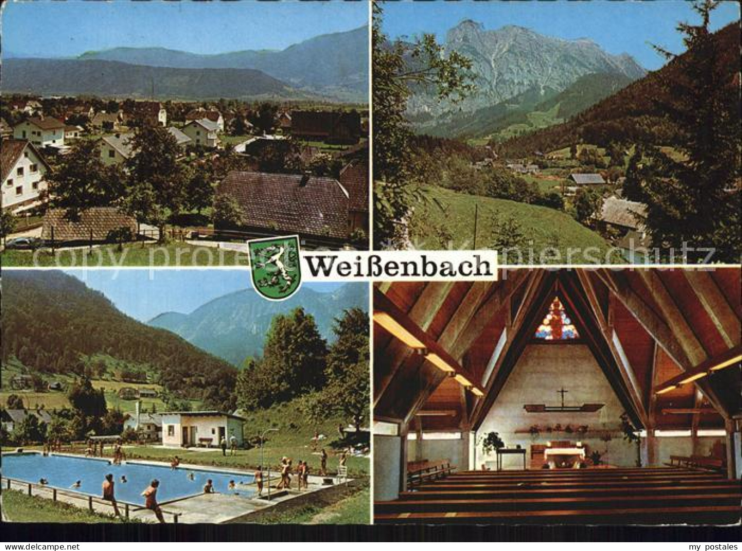 Liezen Steiermark Weissenbach Kirche Schwimmbad