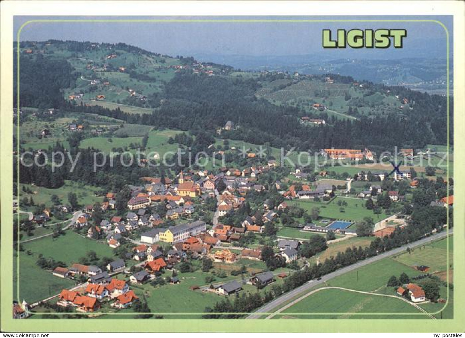Ligist Fliegeraufnahme
