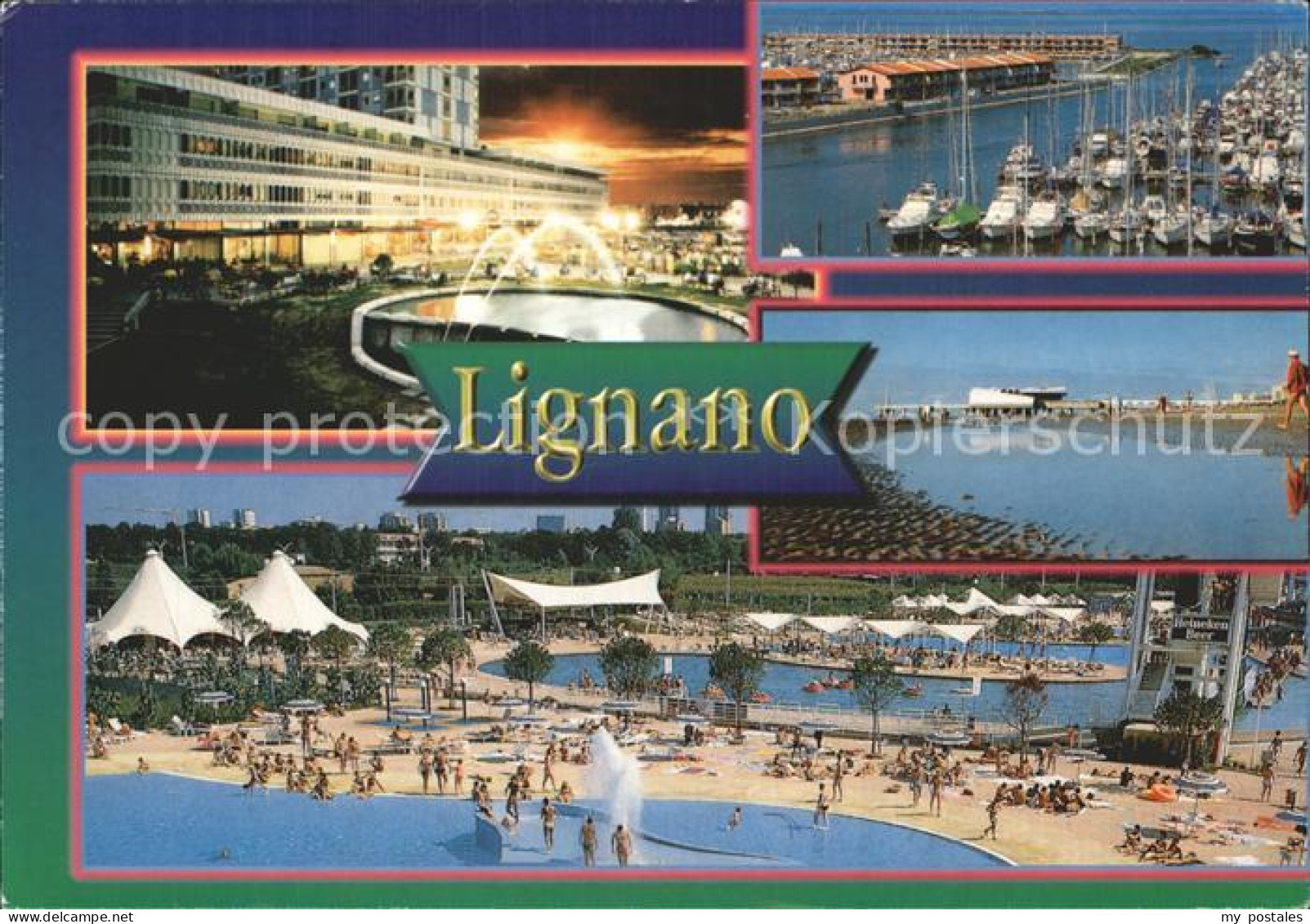 Lignano Divertimenti E tramonto a City Terrazza a mare Aprilia marittima Panoram