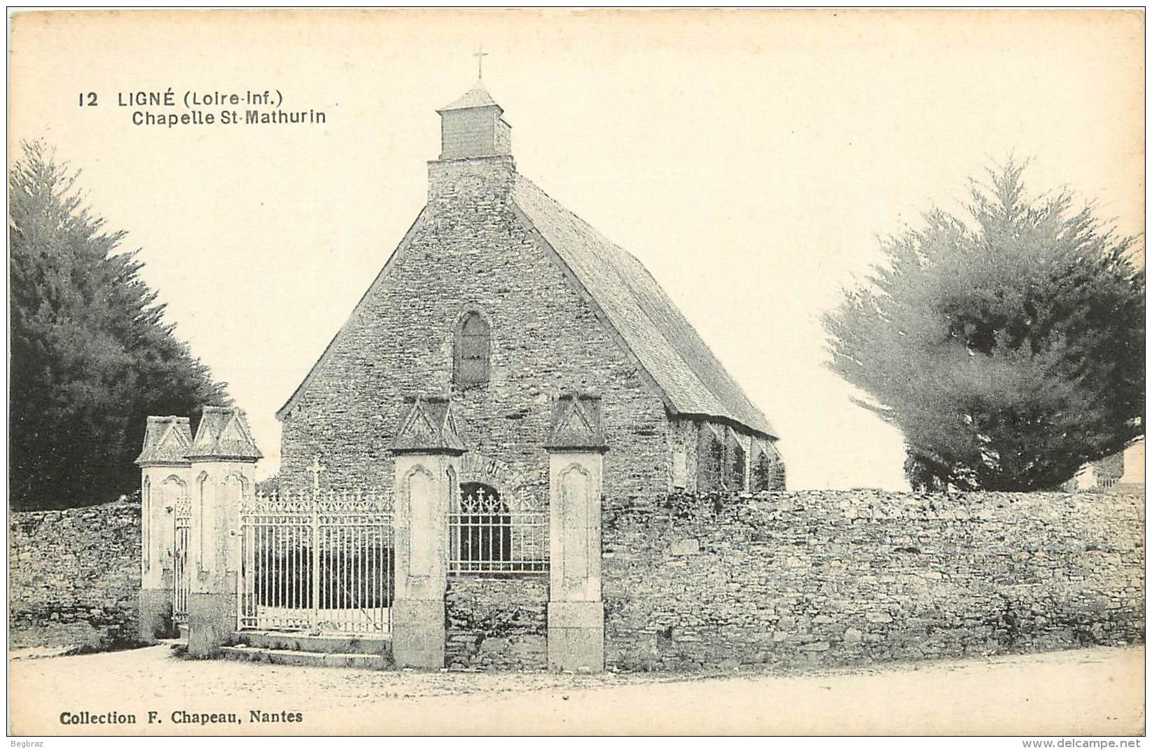 LIGNE     CHAPELLE   CHATEAU ST MATHURIN