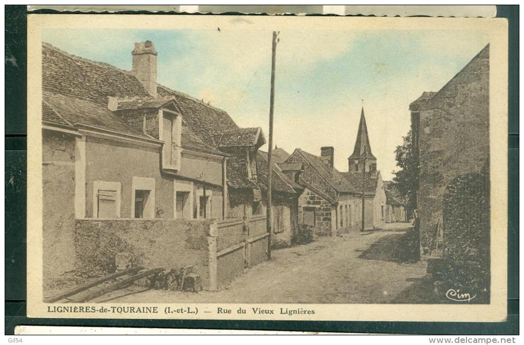 LIGNIERES DE TOURAINE RUE DU VIEUX LIGNIERES   lfc136