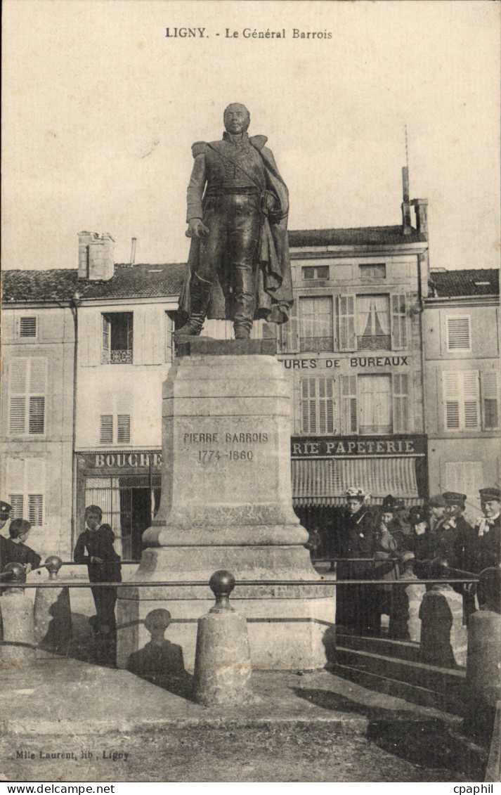 Ligny en Barrois - Le General Barrois CPA