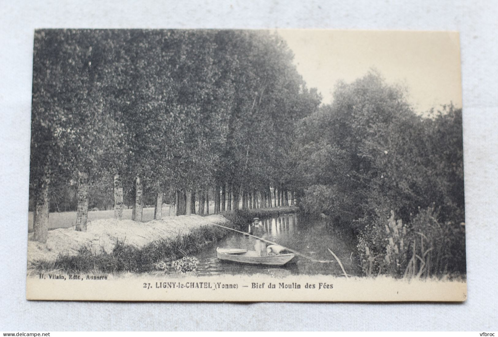 Ligny le Chatel, Bief du moulin des Fées, Yonne 89