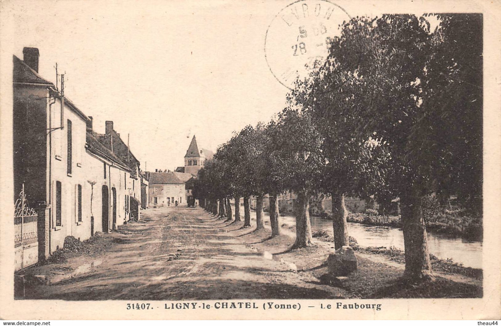 ¤¤  -   LIGNY-le-CHATEL   -   Le Faubourg   -    ¤¤