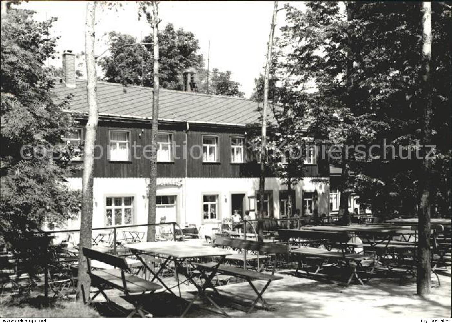 Lilienstein Berggasstaette Fels Lilienstein