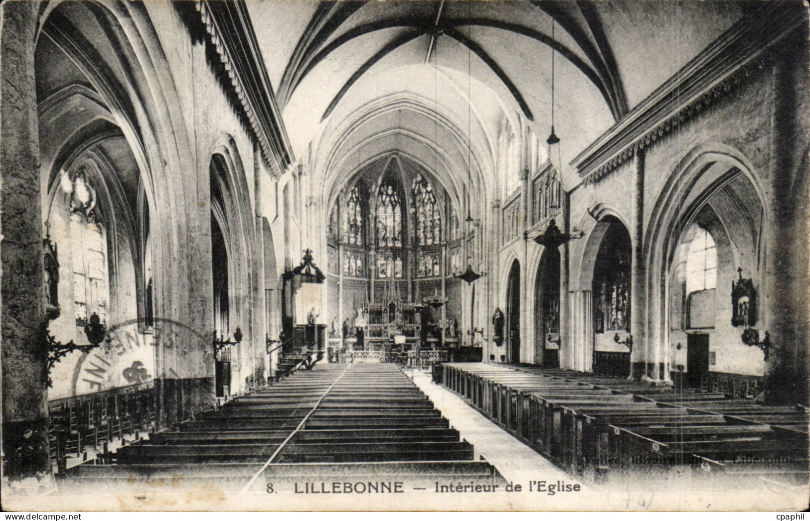 Lillebonne - L Eglise - CPA