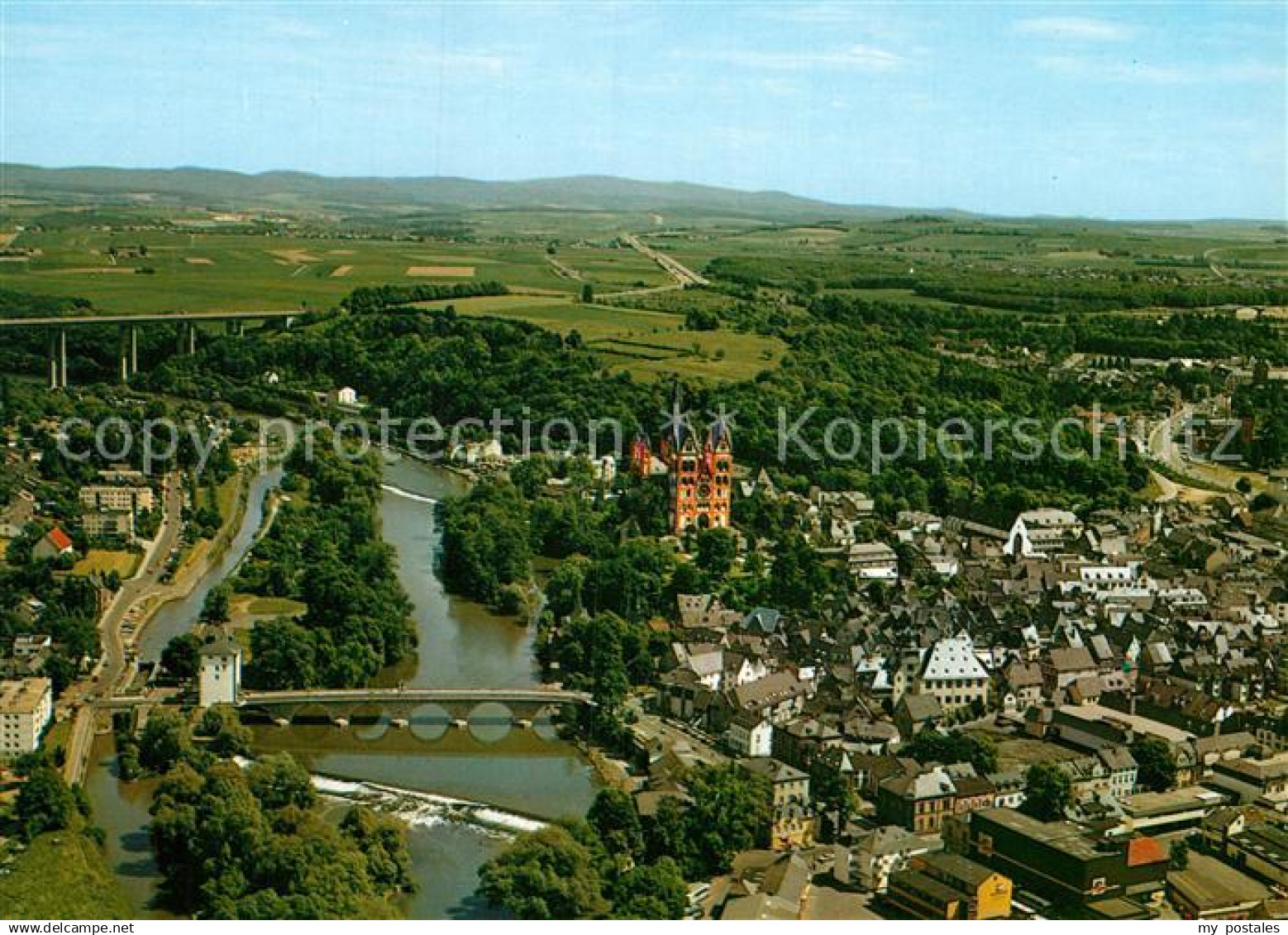 Limburg Lahn Fliegeraufnahme