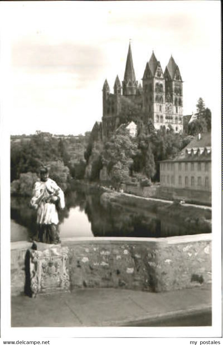 Limburg Lahn Limburg Dom ungelaufen ca. 1955
