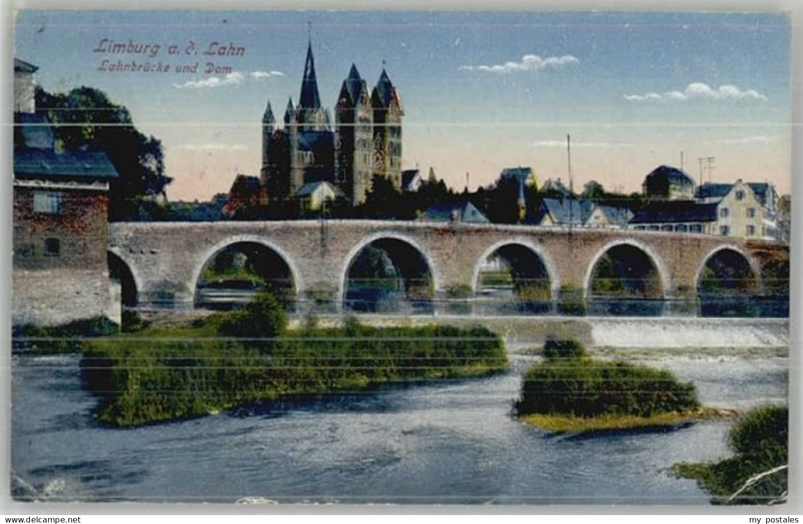 Limburg Lahn Limburg Lahnbruecke Dom