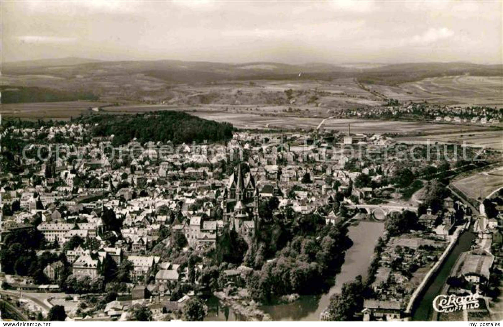Limburg Lahn Luftaufnahme