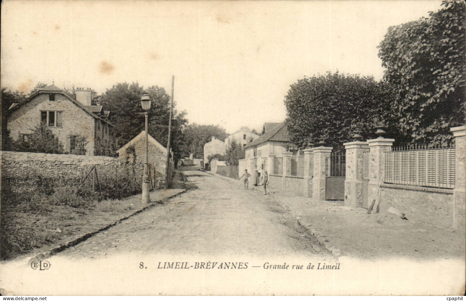Limeil Brevannes CPA Grande rue de Limeil