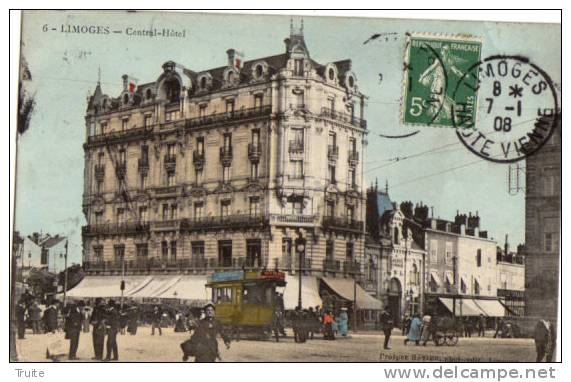 LIMOGES CENTRAL-HOTEL TRAMWAY