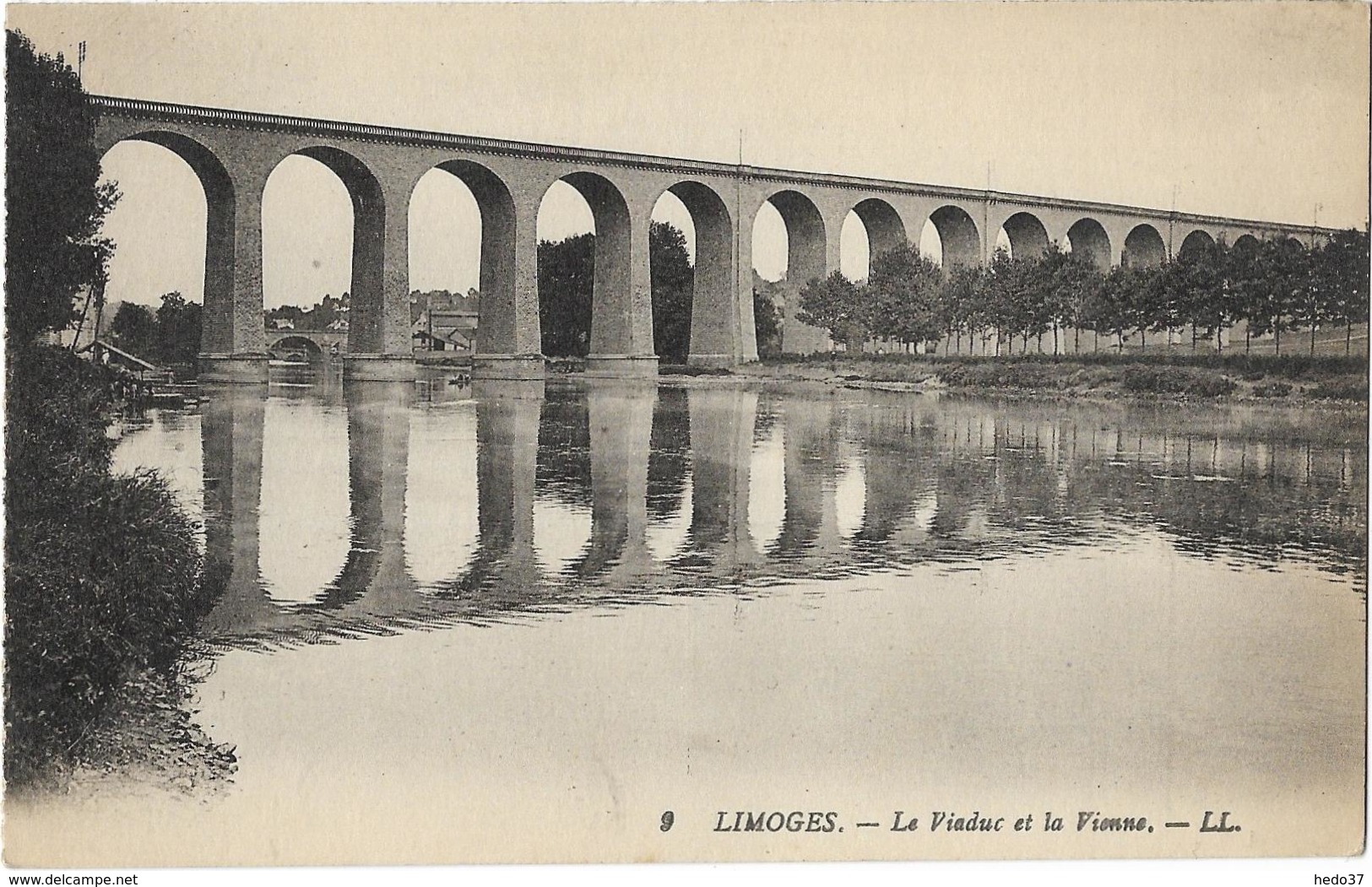 Limoges - Le Viaduc et la Vienne