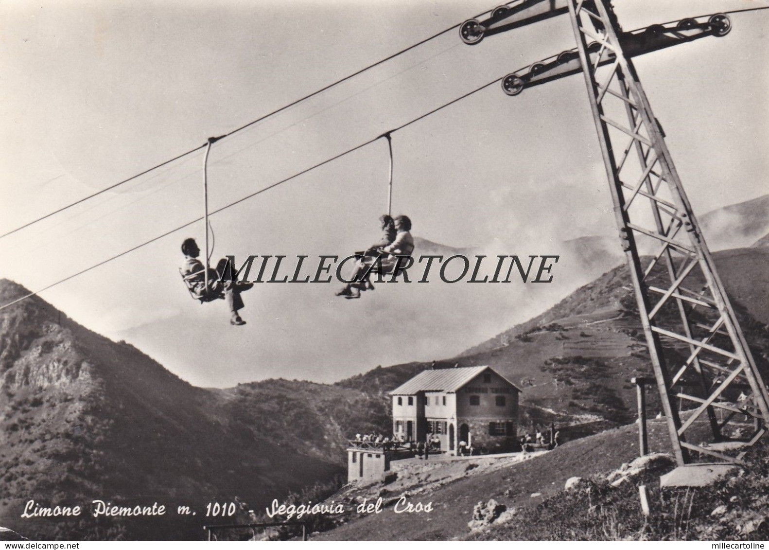 LIMONE PIEMONTE: Seggiovia del Cross    1964