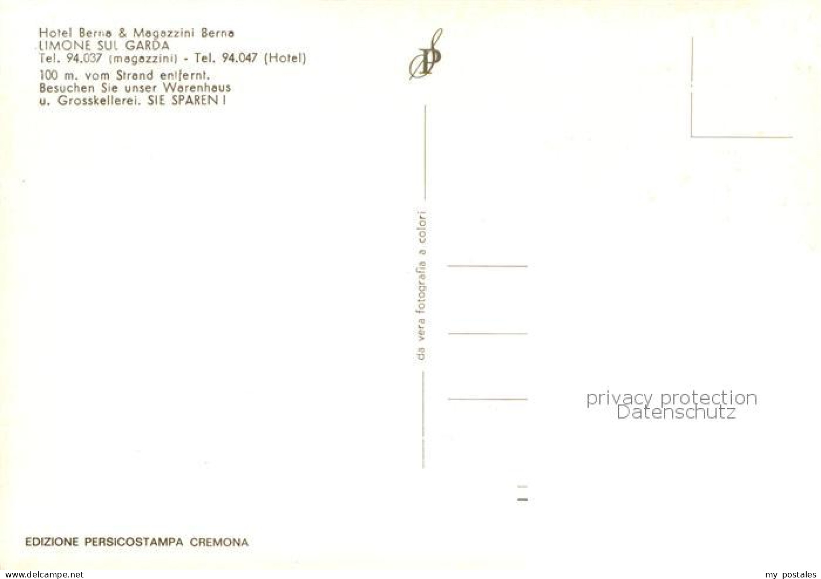 Limone sul Garda IT Hotel Berna e Magazzini Berna