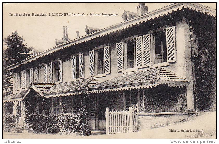 LIMONEST .... INSTITUTION SANDAR ... MAISON BOURGEOISE